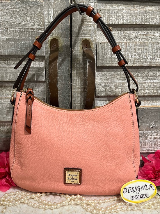 Dooney & Bourke Handbags - DOONEY BOURKE Pebble Grain Light Pink Shoulder Bag Like New